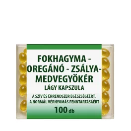   Dr. Chen fokhagyma-oregano-zsálya medvegyökér kapszula 100 db