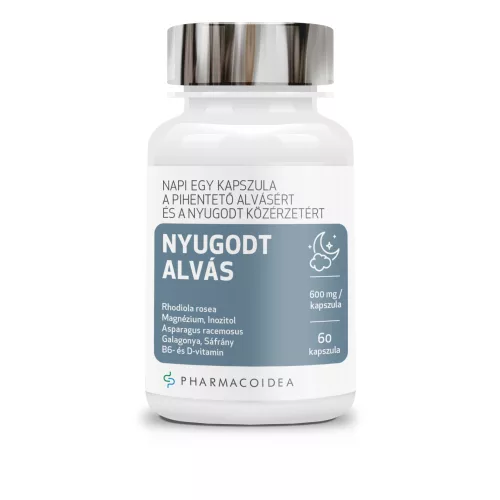 Pharmacoidea nyugodt alvás kapszula 60 db