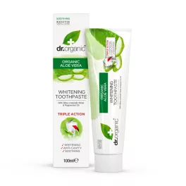 Dr. Organic bio aloe vera fogkrém 100 ml