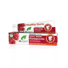 Dr. Organic bio gránátalma fogkrém 100 ml
