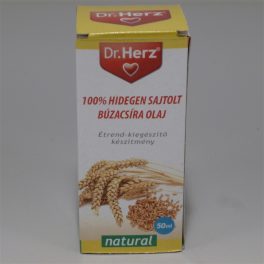 Dr. Herz búzacsíra olaj 100% hidegen sajtolt 50 ml