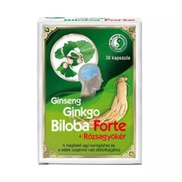   Dr. Chen ginseng ginkgo b. forte + rózsagyökér kapszula 30 db