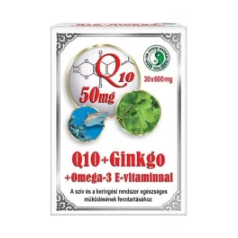 Dr. Chen q10 + ginkgo + omega3 kapszula 30 db