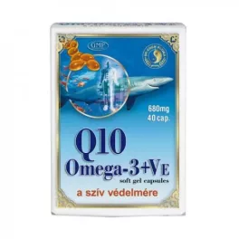 Dr. Chen q10 + omega-3 + e-vitamin kapszula 40 db