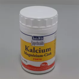 Jutavit Kalcium + Magnézium + Cink forte + D3 vitamin 90db