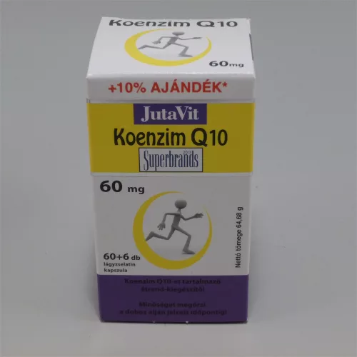 Jutavit koenzim q-10 + e-vitamin kapszula 60 + 6db 66 db