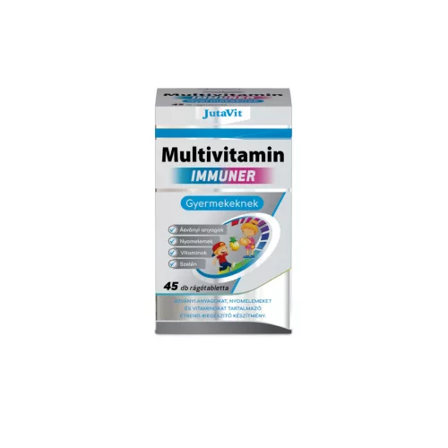 Jutavit multivitamin immunkomplex gyerekeknek probiotikus 45 db