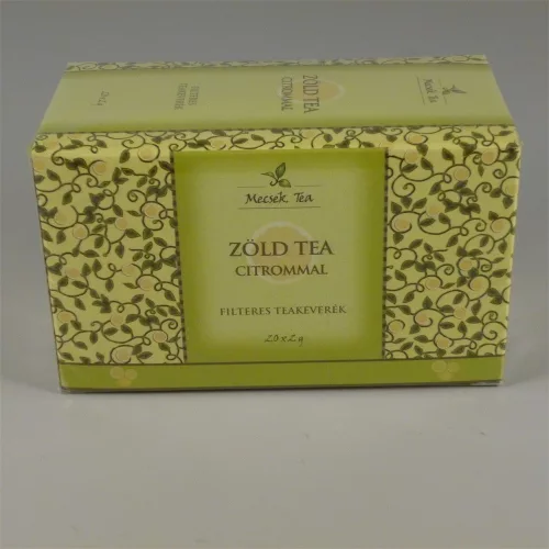 Mecsek zöld tea citrommal 20x2g 40 g