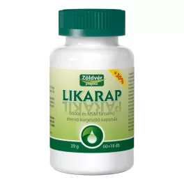 Zöldvér likarap kapszula 60 + 18db 78 db