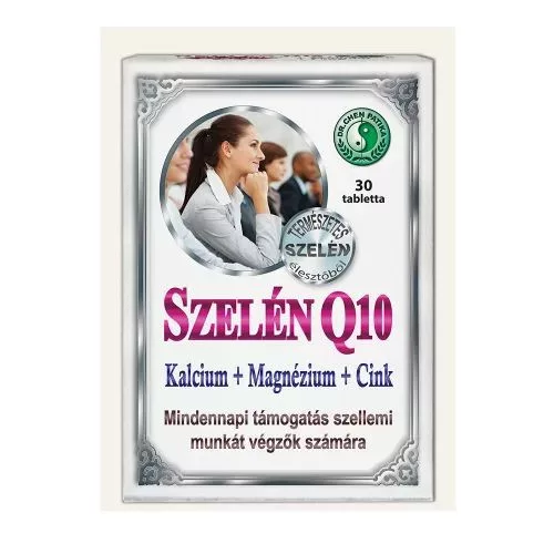 Dr. Chen szelén q10 + ca + mg + cink tabletta 30 db