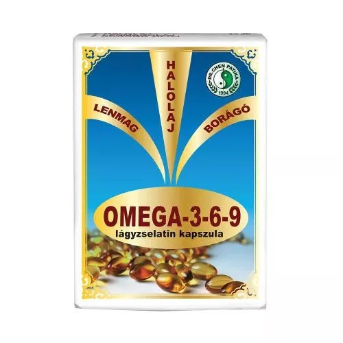 Dr. Chen omega-3-6-9 lágyzselatin kapszula 30 db