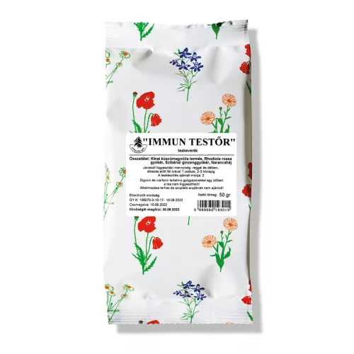 Gyógyfű immun testőr teakeverék szálas 50 g