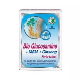   Dr. Chen bio glucosamine + msm + ginseng forte tabletta 40 db