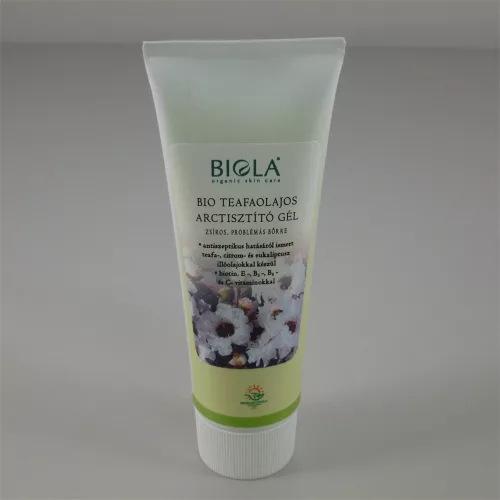 Biola bio teafaolajos arctisztító gél 75 ml