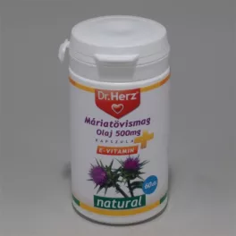 Dr. Herz máriatövismag olaj 500mg kapszula 60 db