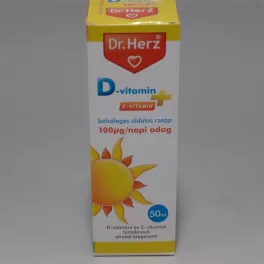 Dr. Herz d-vitamin csepp 50 ml
