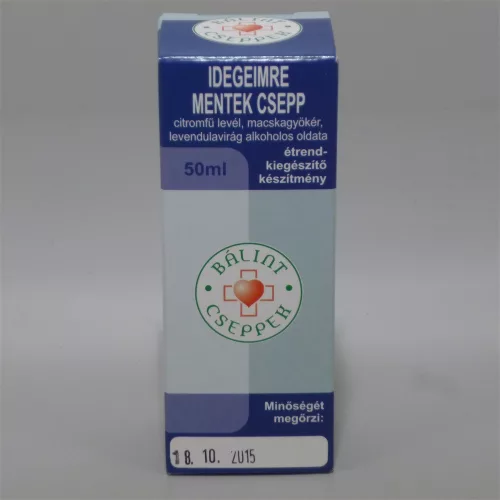Bálint idegeimre mentek csepp 50 ml