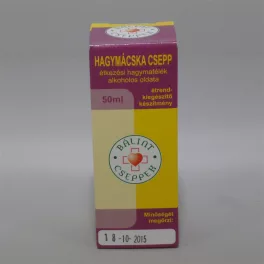 Bálint hagymácska csepp 50 ml