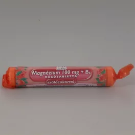   1x1 vitaday magnézium + b6 rágótabletta szőlőcukorral málna 17 db