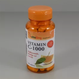   Vitaking c-vitamin 1000mg bioflavin + acerola + csipkebogyó tabletta 90 db