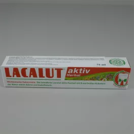 Lacalut aktiv fogkrém herbal 75 ml