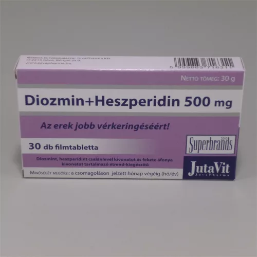 Jutavit diozmin + heszperidin tabletta 500mg 30 db