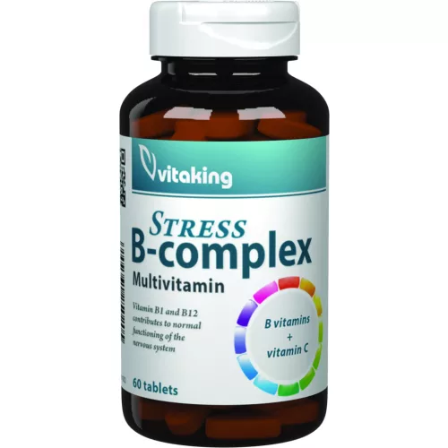 Vitaking stressz b-complex tabletta 60 db