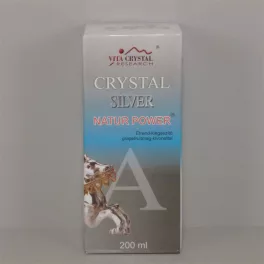 Crystal silver natur power étrend-kiegészítő ital 200 ml