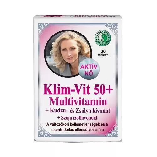 Dr. Chen klim-vit 50 + multivitamin 30 db