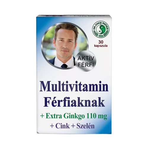 Dr. Chen multivitamin férfiaknak + extra gingko 30 db
