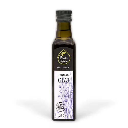 Perfekt Natura hidegen sajtolt lenmag olaj 250 ml
