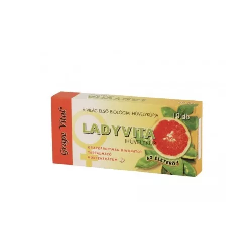 Grape vital ladyvita hüvelykúp 10x2gr 1 db