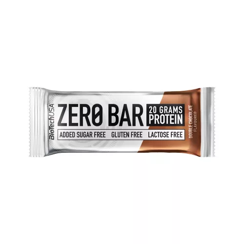 Biotech zero bar dupla csokoládé 50 g