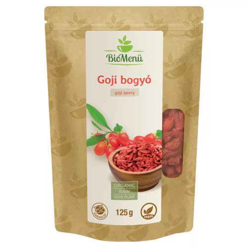 BioMenü bio Goji bogyó 125 g