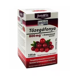 Jutavit tőzegáfonya + aranyvessző kivonat tabletta 100 db