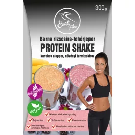   Szafi Free barna rizscsíra-fehérjepor protein shake karobos 300 g