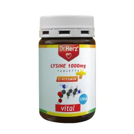 Dr. Herz lysine-hcl 1000mg tabletta 120 db