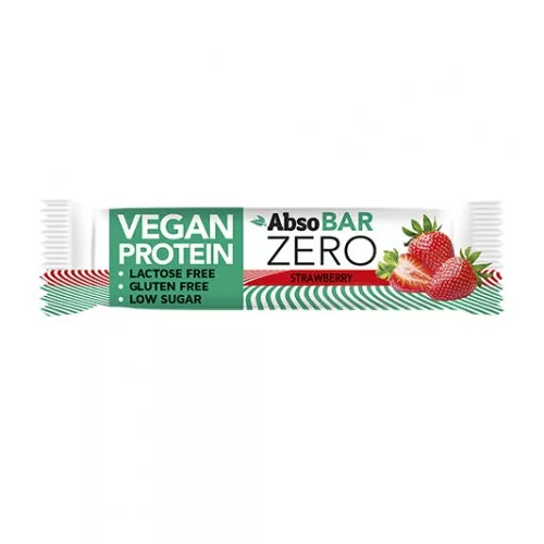 Absorice absobar zero vegan proteinszelet strawberry 40 g