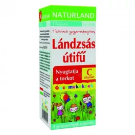   Naturland lándzsás útifű + c-vitamin gyerek szirup 150 ml