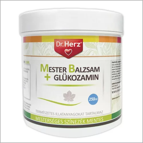 Dr. Herz mesterbalzsam + glüközamin 250 ml