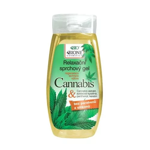 Bione cannabis nyugtató hatású tusfürdő 260 ml