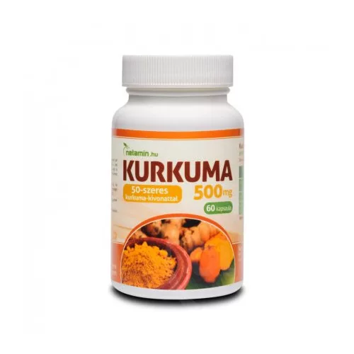 Netamin kurkuma 500mg kapszula 60 db