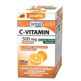 Jutavit c-vitamin 500 mg rágótabletta 100 db