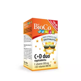 Bioco c + d duo junior rágótabletta 100 db