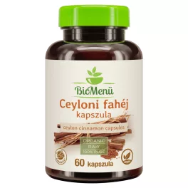 BioMenü bio Ceyloni fahéj kapszula 60 db