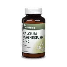 Vitaking calcium + magnesium + zinc 100 db