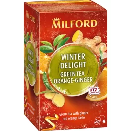   Milford winter delight zöld tea gyömbér-narancs 20x1,75g 35 g