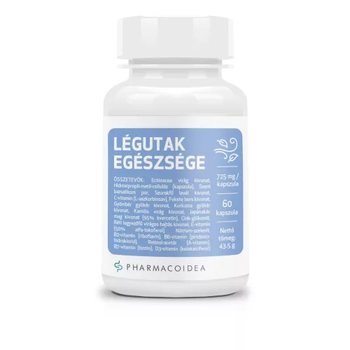 Pharmacoidea légutak egészsége kapszula 60 db