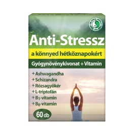  Dr. Chen anti-stressz gyógynövény + vitamin kapszula 60 db