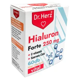 Dr. Herz hialuron forte 250mg kapszula 60 db